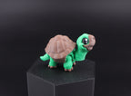 3D Printed Mini Reptile and Amphibian Fidget Toy Set – Articulated Classroom Reward Gift