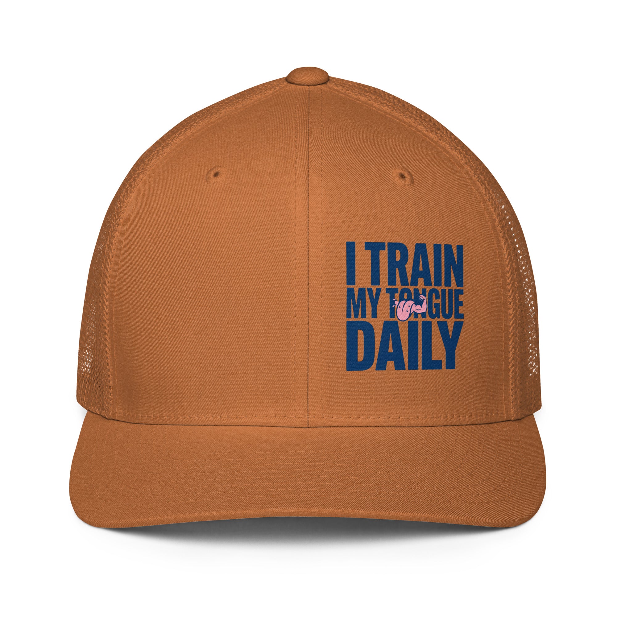 Closed-back trucker cap