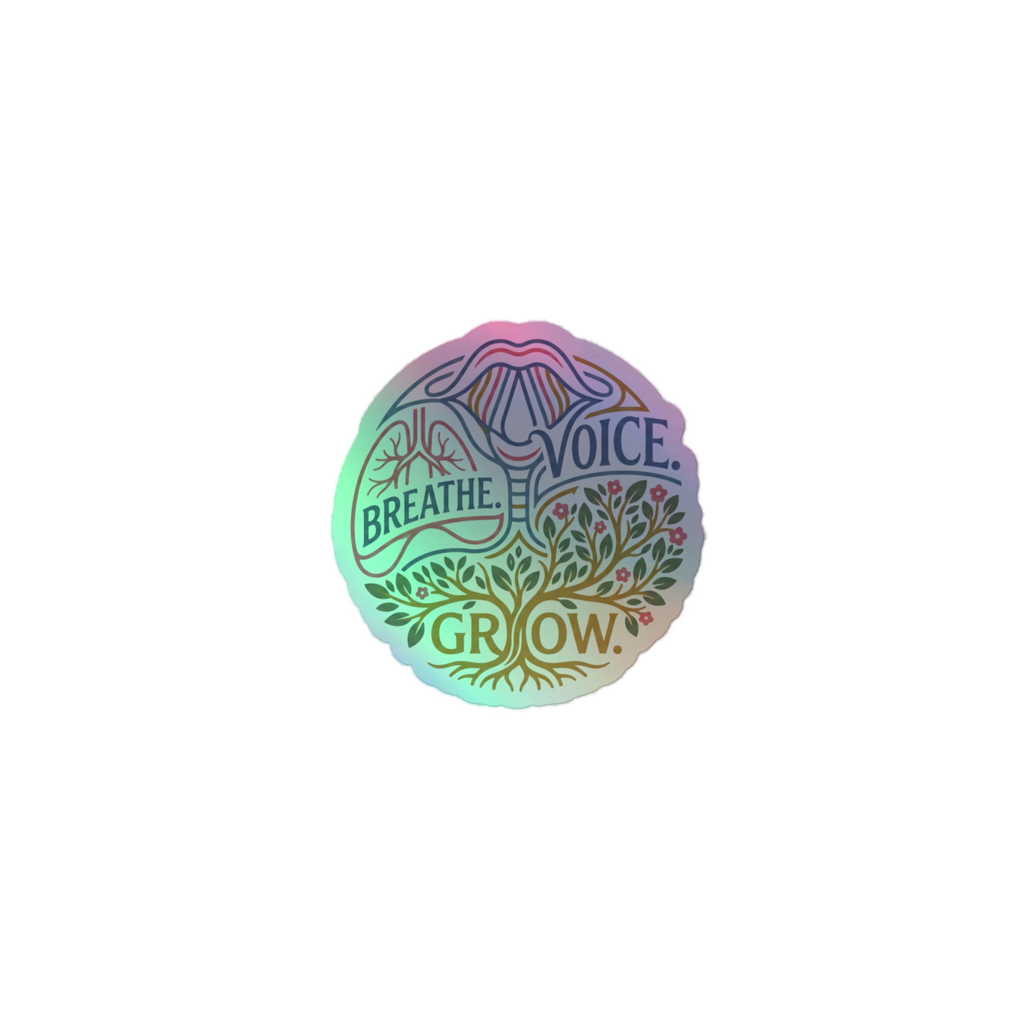 Holographic stickers